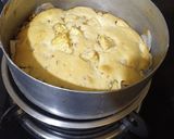 আপেল কেক উইথ টুটিফ্রুটি ও চকোলেট সস(apple cake with tutti frutti chocolate sauce recipe in bengali) রেসিপি ধাপ - 12 ছবি