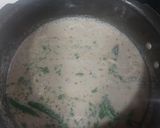 A picture of step 5 of Chicken white gravy qorma.