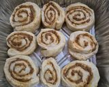 Foto langkah ke 6 dari resep Cinnamon Roll (Roti Tanpa Ulen-Margarin).