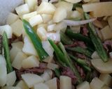 Foto del paso 7 de la receta: Tacos de bistec con papas