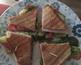 Φωτογραφία βήματος 1 της συνταγής Ελαφρύ club sandwich