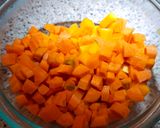 Foto del paso 2 de la receta: Berenjenas rellenas de calabaza y tofu