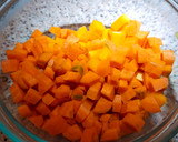 Foto del paso 2 de la receta: Berenjenas rellenas de calabaza y tofu
