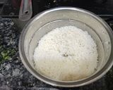 A picture of step 1 of Instant coconut stuffed dryfruits bread peda.