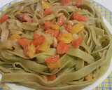 Foto del paso 4 de la receta: Nidos de espinacas con verduras a mi manera