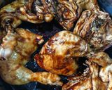Gambar langkah 2 resipi Nasi Ayam Simple.
