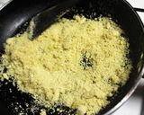 A picture of step 3 of Candied Ginger Burfi.