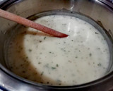 Zöldfüszeres burgonyakrémleves recept fázis 5 fotója