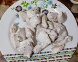 Foto del paso 1 de la receta: Supremas al verdeo con crema y papas