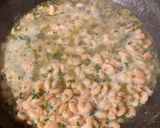 Vajban párolt fokhagymás Shrimp (garnélarák) penne tésztával 🍤🧈🧄😋 recept fázis 2 fotója