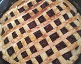 Rácsos meggyes pite (tejmentes) recept fázis 7 fotója