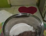 Foto langkah ke 2 dari resep Puding Coklat Pisang.