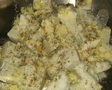 A picture of step 2 of Kadai paneer.