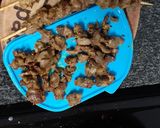 A picture of step 4 of Gizzard kebabs (sunakimo).