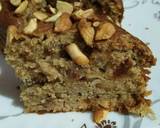 Roasted dryfruits whole wheat banana cake in pressure cooker