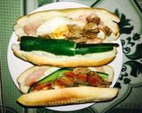 Hình bước làm 1 của món Bánh mì