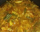 Foto langkah ke 4 dari resep Gulai toge kol kacang panjang ala dechan.