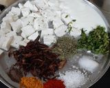 A picture of step 1 of Paneer Pulao.
