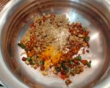 A picture of step 2 of Green chilli,raw turmeric and ginger pickle.