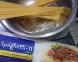 Foto langkah ke 1 dari resep Spaghetti Carbonara Beef Belly | Tanpa Cooking Cream.