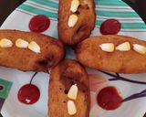 A picture of step 4 of Bread corn roll.