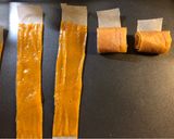 A picture of step 8 of Amardeen or Apricot paste.