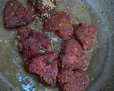 A picture of step 9 of Beetroot Tikki.