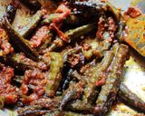 মেথি তিল ঢেঁড়স (Methi teel dhyaros recipe in Bengali) রেসিপির ধাপ 3 ছবি
