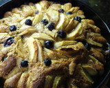 Foto del paso 2 de la receta: Torta integral de manzanas y arándanos