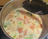 Foto langkah ke 4 dari resep Tomato Egg Drop Soup.