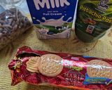 Foto langkah ke 1 dari resep Milkshake Almond Cream Pistachio.