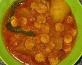 A picture of step 4 of Prawns Curry.