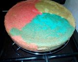 A picture of step 9 of Marble cAke#authors marathon#local ingredients.
