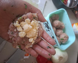 Foto del paso 2 de la receta: Albóndigas rellenas de queso en salsa de chipotle