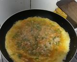 Foto langkah ke 3 dari resep Dadar sayur.