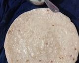 A picture of step 7 of Cumin khakhra.