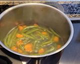 Foto del paso 2 de la receta Judías con garbanzos