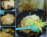 A picture of step 5 of Chinese E-U Noodles with straw mushroom 幹燒伊麵.