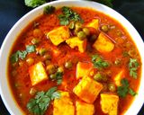 रेस्टोरेंट स्टाइल मटर पनीर मसाला (restaurant style matar paneer रेसिपी चरण 6 फोटो