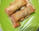 Foto langkah ke 11 dari resep Lumpia Pisang Coklat Keju.