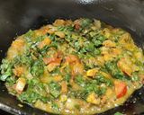 A picture of step 8 of Palak aloo chana dal sabzi.