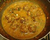 A picture of step 5 of Spaghetti with meat balls.