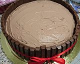 صورة لخطوة 6 من وصفة كيكة الكيت كات