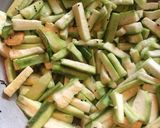 A picture of step 5 of Lentil Fritters in Ridge Gourd Curry.
