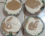 Foto langkah ke 4 dari resep Bolu Kukus Mekar Fiber Creme Non Soda rasa Coffee Mocca.