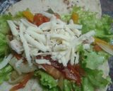 Foto del paso 4 de la receta: Wraps de pollo al limón con vegetales asados