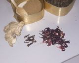 A picture of step 2 of Black hibiscus tea(zobo tea).