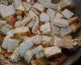 A picture of step 2 of Paneer makhani.