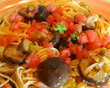 Foto del paso 9 de la receta: Capellini con shiitakes y bacon