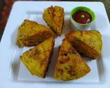वेज ट्रायंगल (Veg Triangle recipe in hindi) रेसिपी चरण 7 फोटो